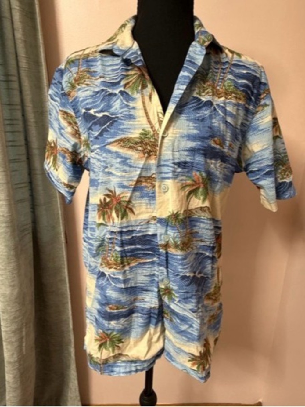 Tori Richard Tropical Print Short Sleeve Shirt